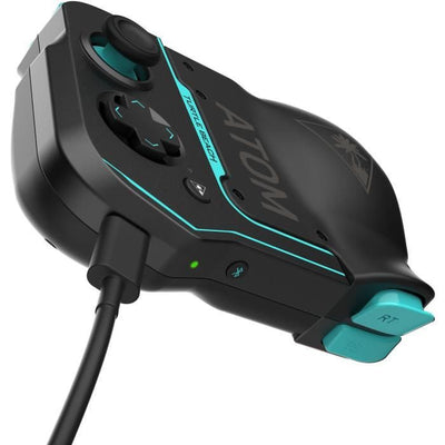 Controller di gioco mobile Android - Turtle Beach Atom - Bluetooth - Nero/Ciano