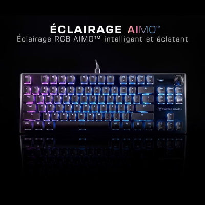 Tastiera da gioco meccanica RGB compatta - TURTLE BEACH - Vulcan TKL - Nera