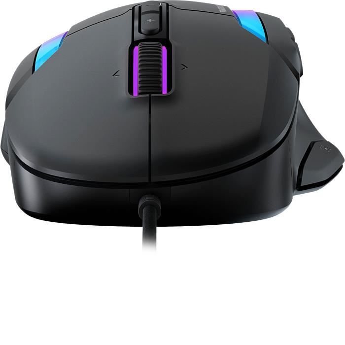 Mouse da gioco wireless - Turtle Beach Kone II - Ultra leggero - Nero, 26.000 DPI, 23 funzioni personalizzabili