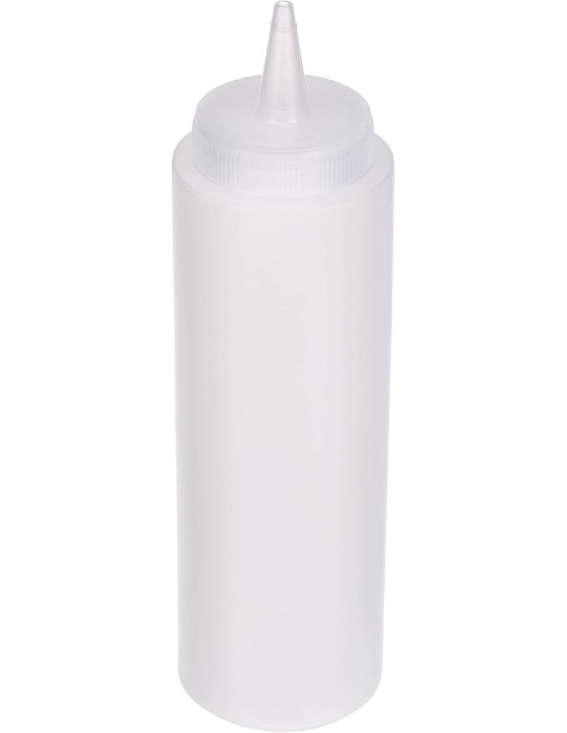 Bottiglia condimenti in polietilene trasparente 0.25 l