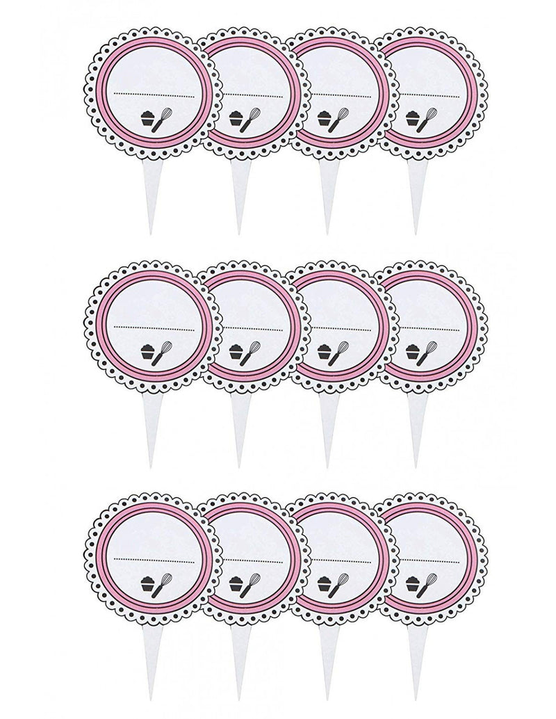 Decorazione per Cup Cake/Muffin,12 Pezzi di Carta Fackelmann