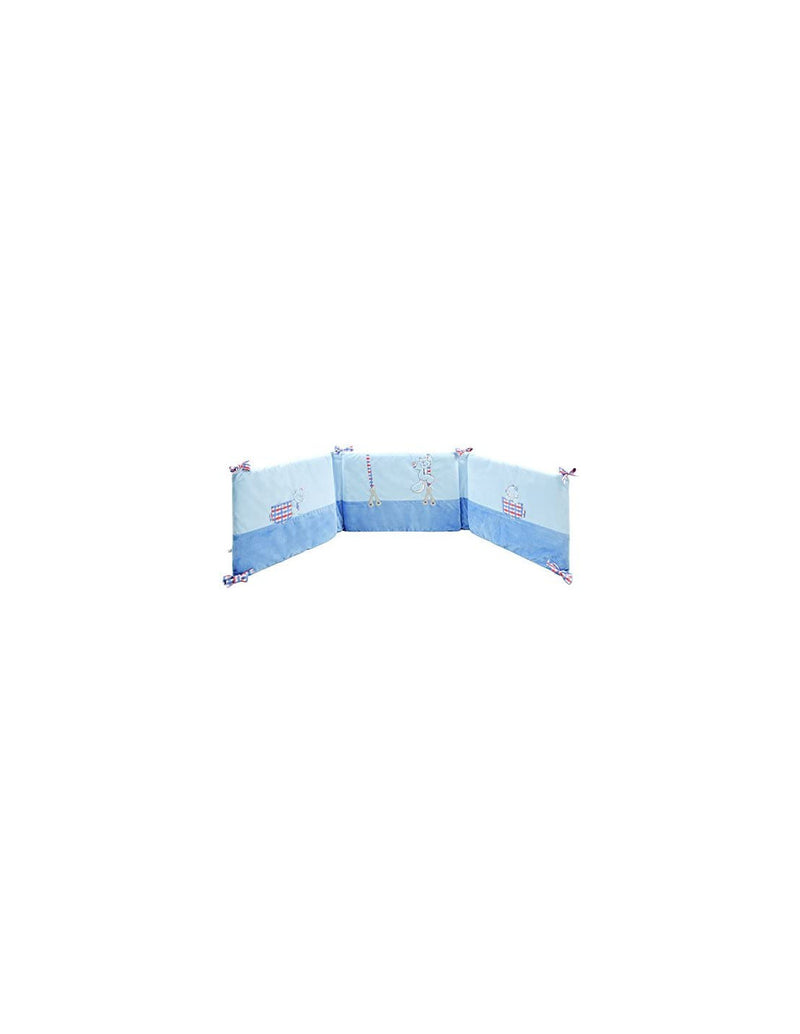 Paracolpi da Culla, Blu (Blau/Beige)