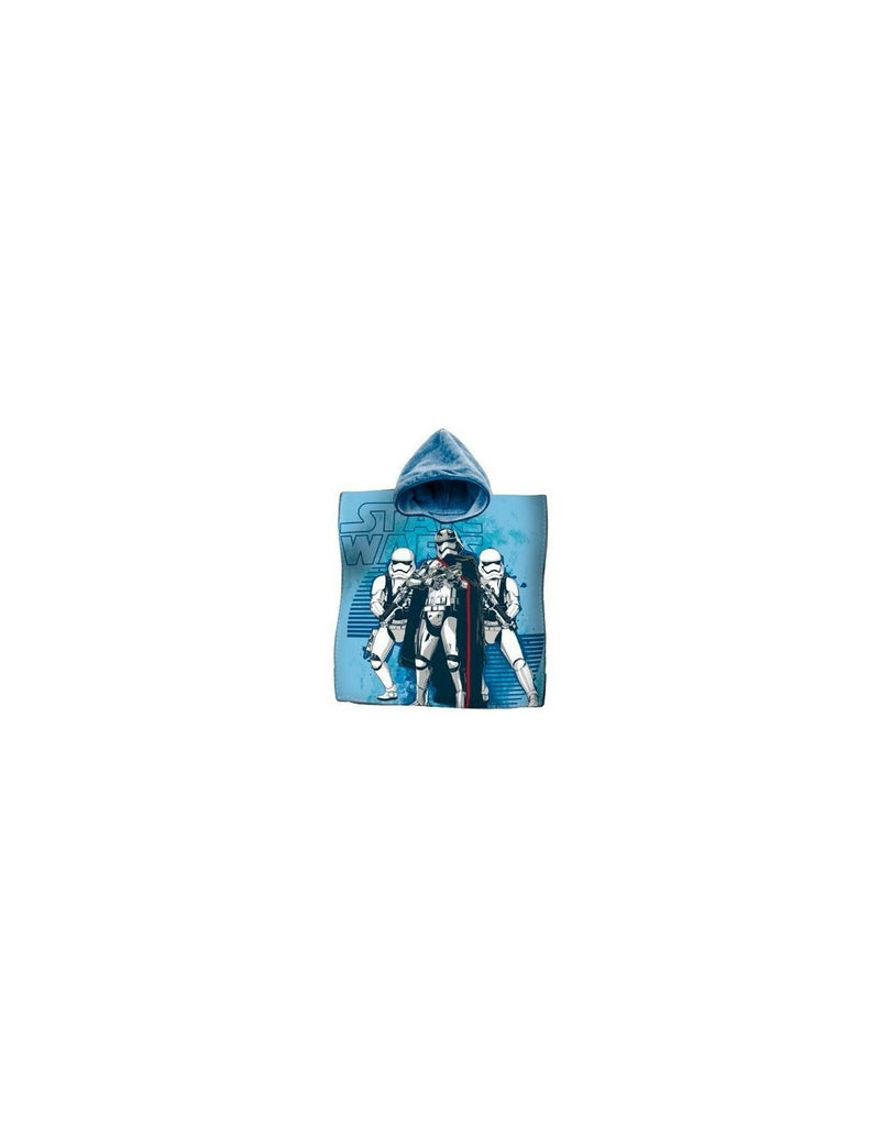 Disney Poncho Mare Accappatoio bambini Star Wars Guerre Stellari