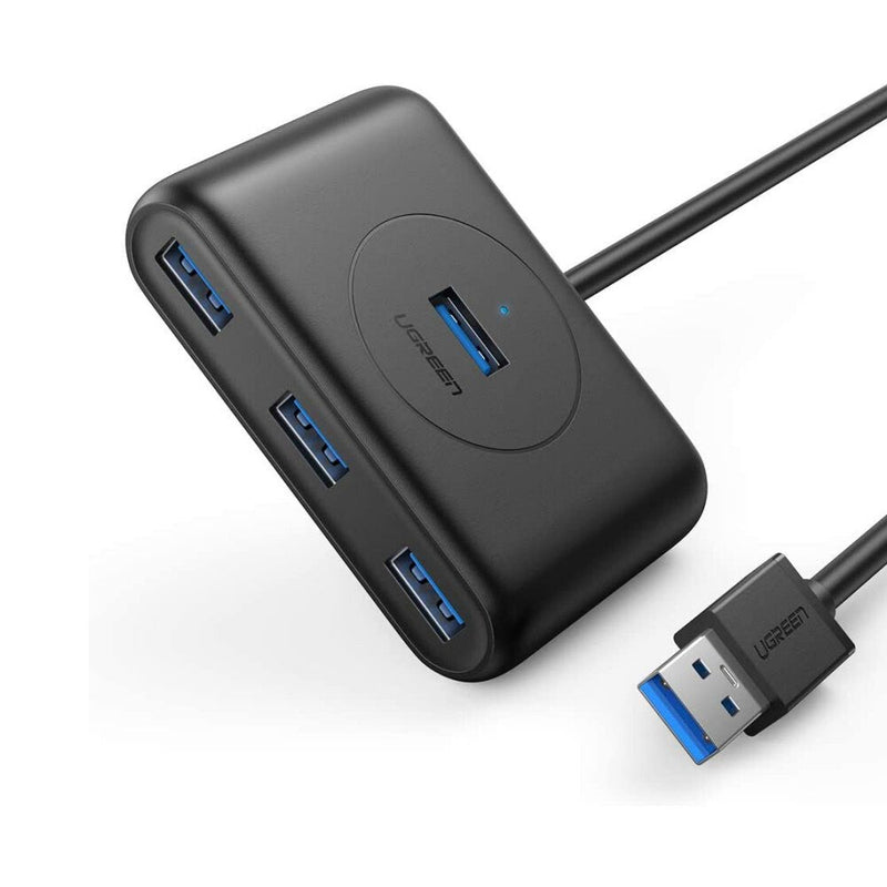 UGREEN HUB USB3.0 - 4 porte USB3.0- 0.5m (Black)