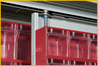 Armadio metallico a 564 cassetti estraibili ad estrazione verticale cm. 110x74,5x212,5h