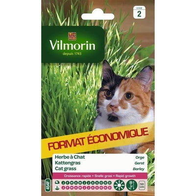 VILMORIN Bustina di semi di erba gatta Orzo
