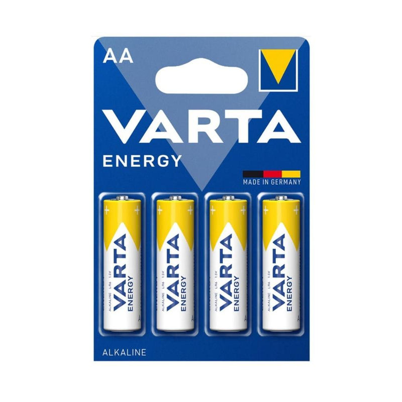 Varta Batteria Energy Alcalina Aa Stilo 4Pz 4106229414