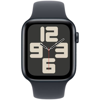 Apple Watch SE GPS - 44 mm - Cassa in alluminio Midnight - Cinturino Sport Midnight - M/L