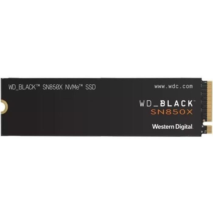 Disco rigido digitale occidentale SN850X - NVME SSD - 2 TB INTERNO - M2 FORMATO CON RAIDATOR - NERO
