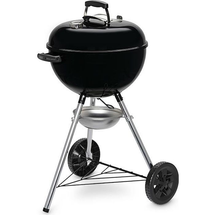 Barbecue a carbone WEBER Original Kettle E-4710 - Acciaio cromato -  47 cm