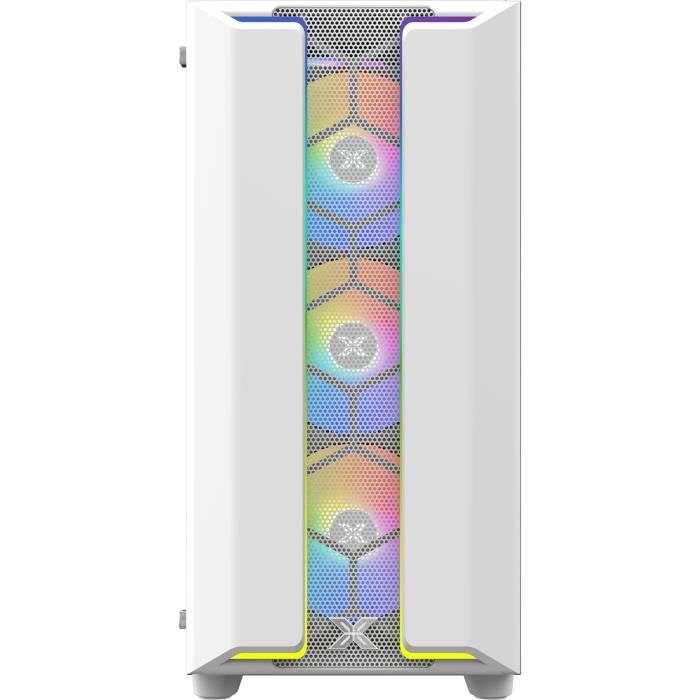 Case per PC - XIGMATEK - Gaming Y Pro Arctic (Bianco) - Tower medio - Formato E-ATX - 4 x 120 mm A-RGB