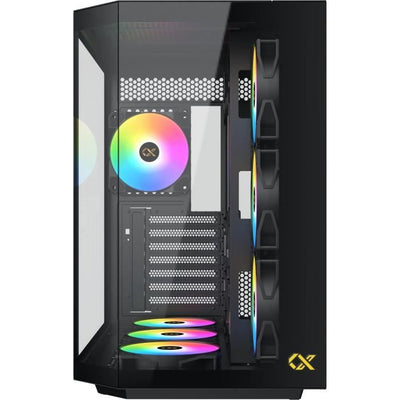 Case per PC - XIGMATEK - CUBI II - Cube - E-ATX - Vetro temperato - ARGB - Nero