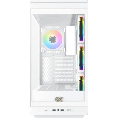 Case PC - XIGMATEK - META Arctic - Mid Tower - E-ATX - Vetro temperato - ARGB - Bianco
