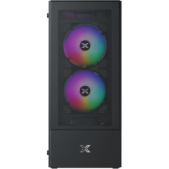 Case PC Mid-Tower senza PSU - XIGMATEK HERO II Air 3F (Nero) - ATX/Micro ATX - 3x120mm FRGB - Mesh - USB 3.0/2.0