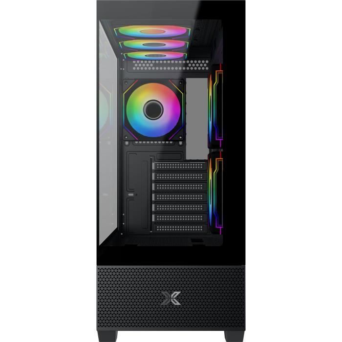 Case PC - XIGMATEK - Alphard - Mid Tower - E-ATX - Vetro temperato - ARGB - Nero