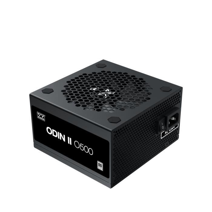 Alimentatore per PC - XIGMATEK - Odin II O500 - 500W - 80Plus - Non modulare - Ventola da 120mm - Nero