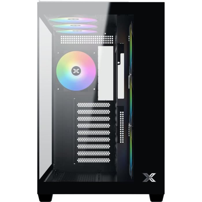 Case PC - XIGMATEK - Aqua V AIR - Cube - ATX - Vetro temperato - ARGB - Nero