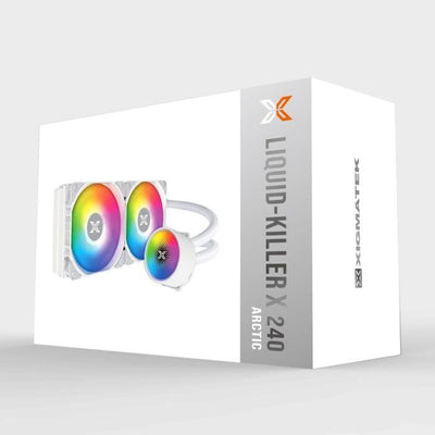 CPU WaterCooling - Xigmatek - Liquid Killer x 240 Arctic - White - 2x120mm