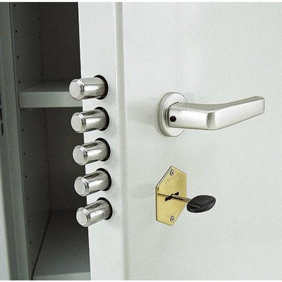 Armadio metallico blindato componibile spessore 30/10 cm.75x50x175h