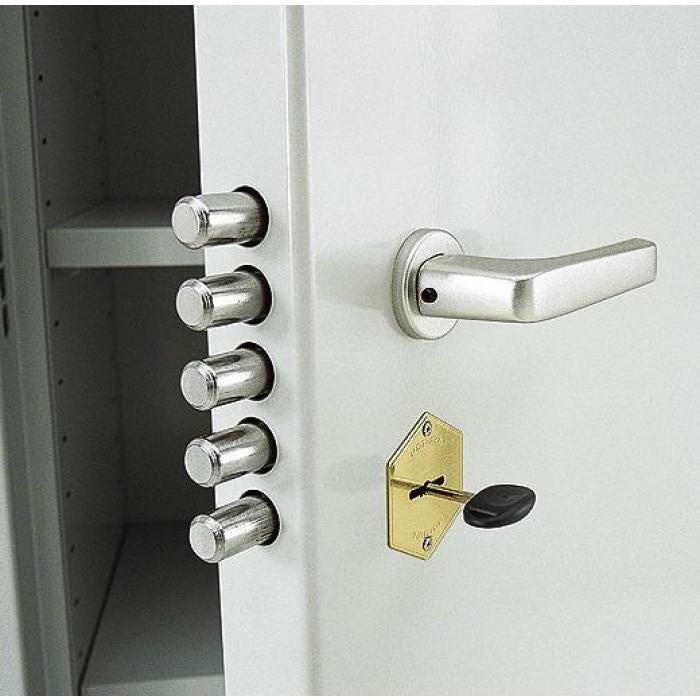 Armadio metallico blindato componibile spessore 30/10 cm.75x50x175h