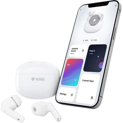 Auricolari Wireless Ricaricabili - TWS HARMON - YENKEE - YHP 08BT ANC