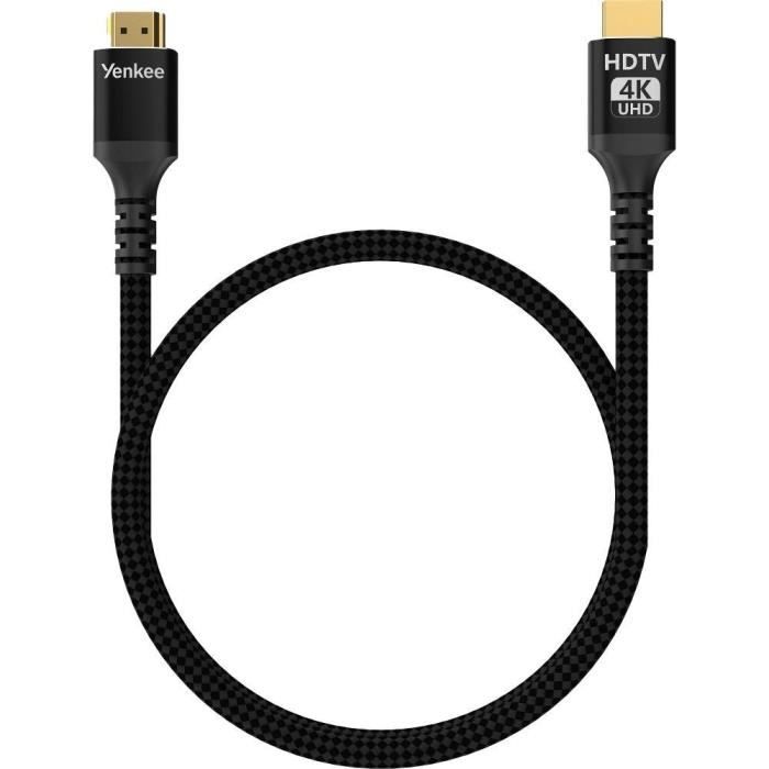 Cavo HDMI-A - Cavo HDMI-A 2.0 / 4K 3 m - YENKEE - YCH 130
