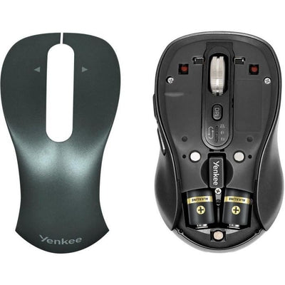Mouse wireless ricaricabile - Gyro - YENKEE - YMS 2010BK