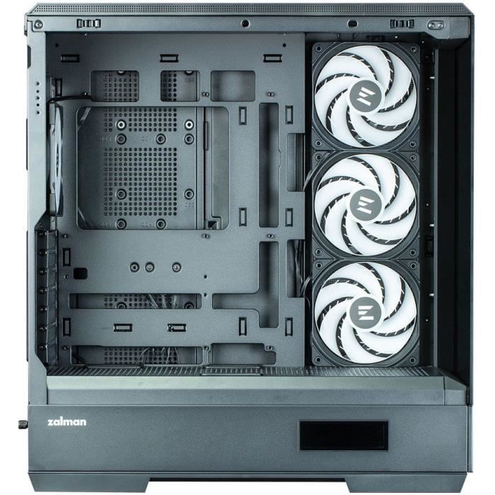 Case PC - ZALMAN - P50 DS - Mid-tower - ATX - Nero - Vetro temperato - USB-C e A-RGB