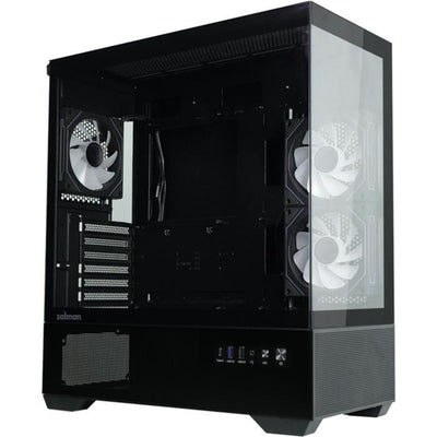 Case senza alimentatore - ZALMAN CHRONIX - Mid-tower - Formato ATX - Nero