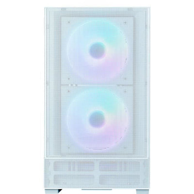 Case Mini Tower per PC senza alimentatore - ZALMAN P30 AIR (Bianco) - Micro ATX/Mini-ITX - 3x140mm A-RGB - Mesh - USB-C/3.0/Audio HD