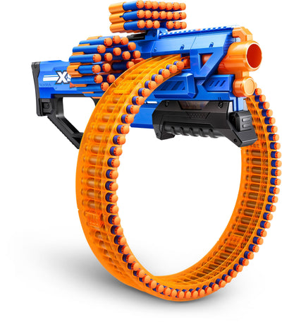 Blaster rotante - ZURU - XSHOT Insanity Mad Mega Barrel - Blaster con canna da 72 dardi e portata di 27 metri