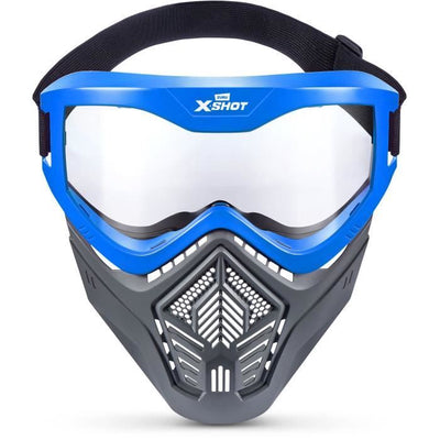 Accessorio - ZURU - Maschera X-SHOT Excel Blue - Maschera regolabile - Design elegante - Ventilazione integrata