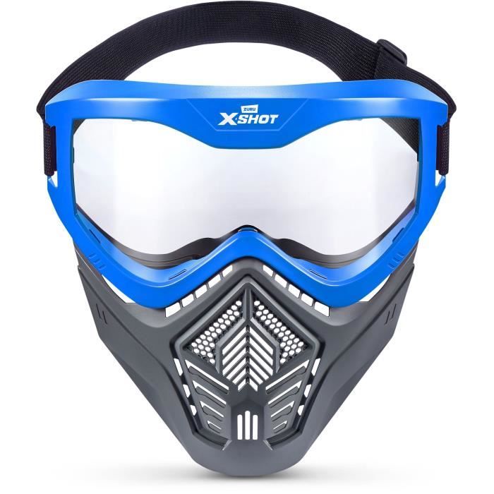 Accessorio - ZURU - Maschera X-SHOT Excel Blue - Maschera regolabile - Design elegante - Ventilazione integrata