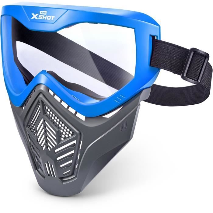 Accessorio - ZURU - Maschera X-SHOT Excel Blue - Maschera regolabile - Design elegante - Ventilazione integrata