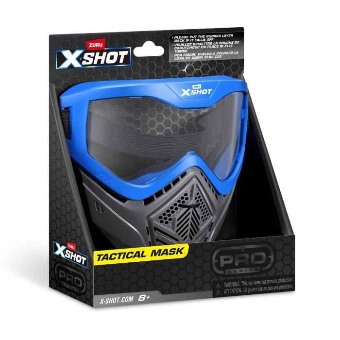 Accessorio - ZURU - Maschera X-SHOT Excel Blue - Maschera regolabile - Design elegante - Ventilazione integrata
