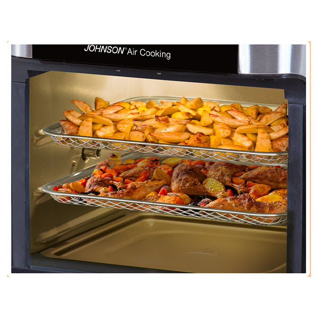 Friggitrice Aria Forno Digitale 1800W 12L 10 Programmi Cestello Rotante Dispaly