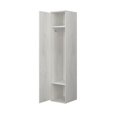 Armadio 45x52x223h con anta bianco consumato