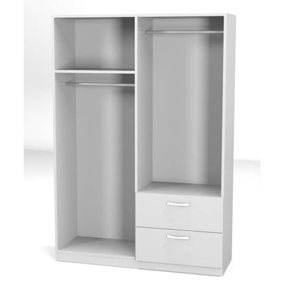 Armadio GRD4422023 4 ante e 2 cassetti rovere rustico