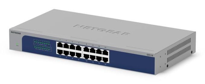 Netgear GS516 - V3 - Switch - unmanaged - 16 x 10/100/1000