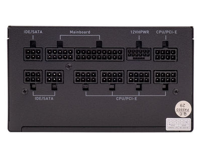 Alimentatore GBI750 - 750W- 80Plus Gold- ATX 3.1- Ventola FDB 14cm- Cond Giapponesi- Modulare