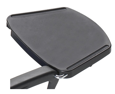 Bracciolo destro con Tavoletta in nylon nera