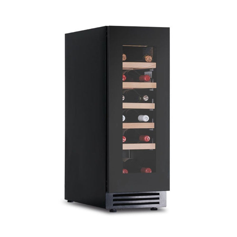 Cantinetta incasso ventilato DW20F1T con maniglia integrata 18 bottiglie colore nero classe G