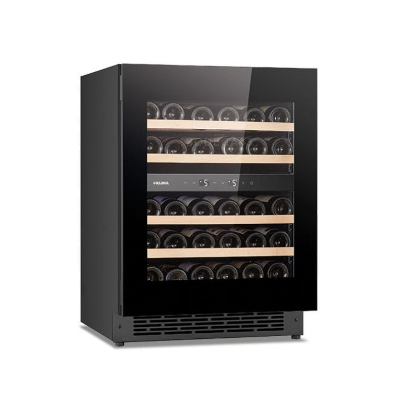 Cantinetta incasso ventilato DW362THK colore nero 36 bottiglie doppia zona di temperatura classe F