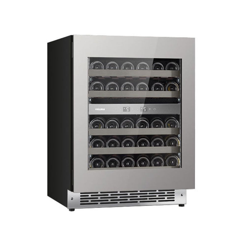 Cantinetta incasso ventilato DW362THX colore inox 36 bottiglie doppia zona di temperatura classe F