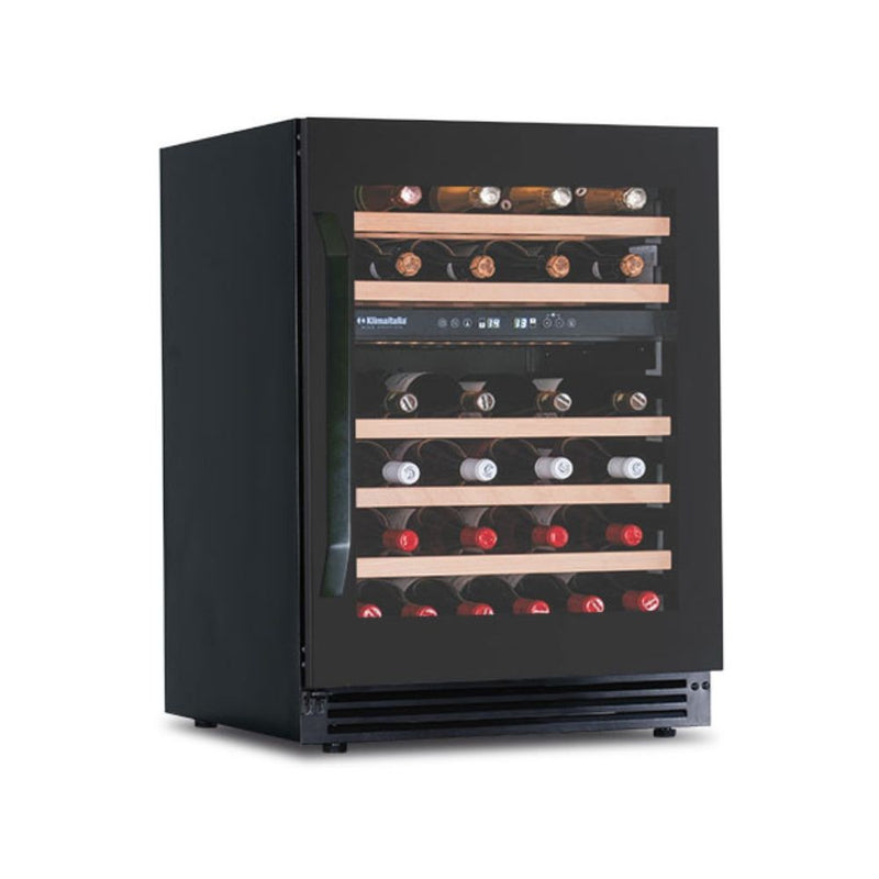 Cantinetta incasso ventilato DW46G2T con maglia esterna 46 bottiglie nero classe G