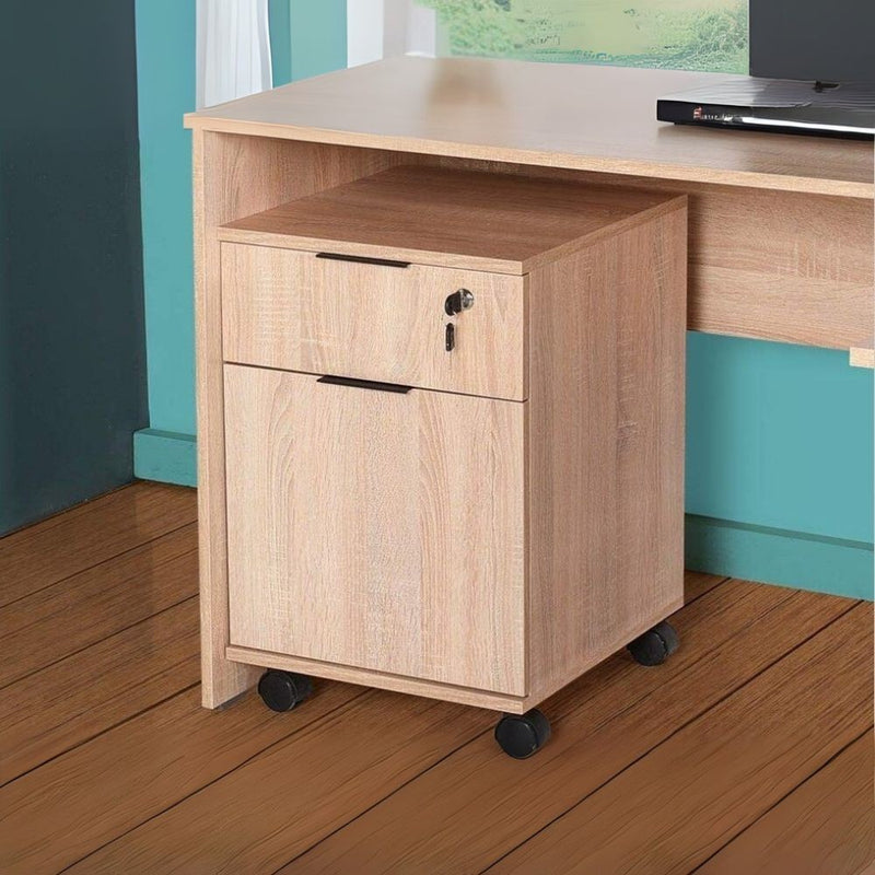 Cassettiera da ufficio con ruote rkm311