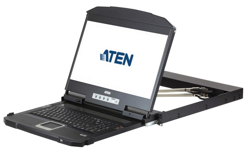 Console KVM USB HDMI DVI VGA con LCD da rack 19&