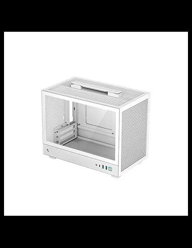 DEEPCOOL CASE MINI ITX CH160 WHITE ultraportabile & alto flusso d&