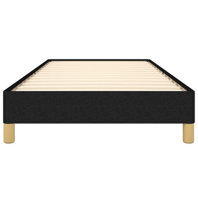 vidaXL Giroletto Nero 80x200 cm in Tessuto
