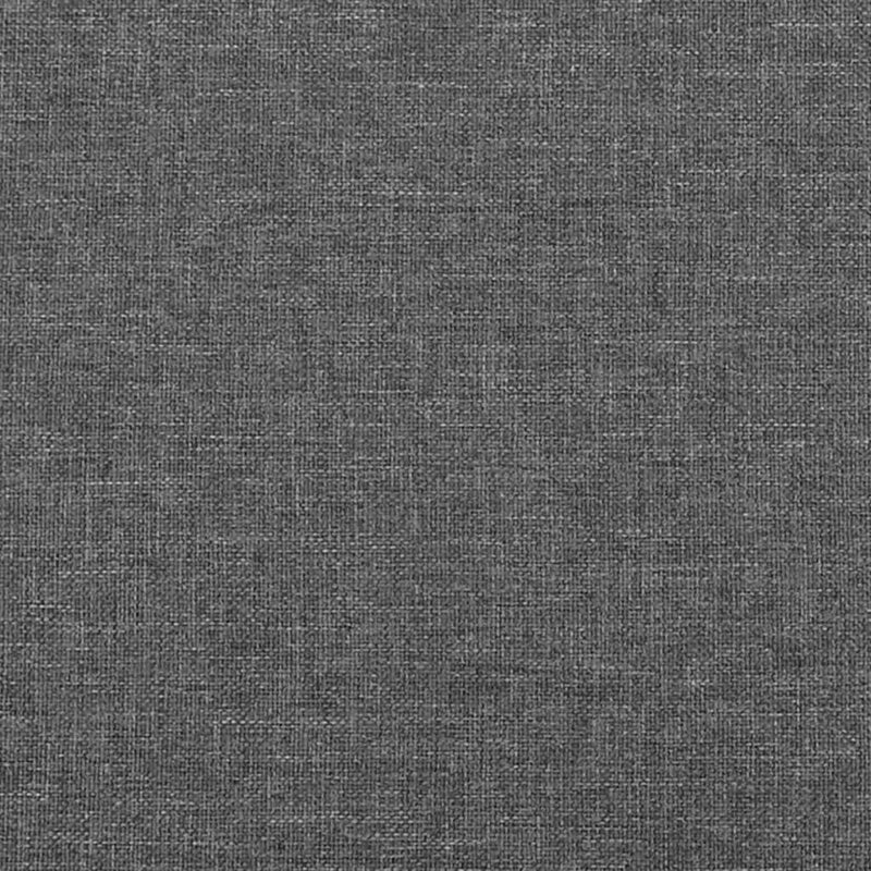 vidaXL Testiera Grigio Scuro 100x5x78/88 cm in Tessuto